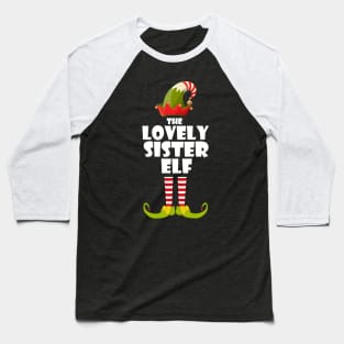 The lovely sister elf christmas Baseball T-Shirt